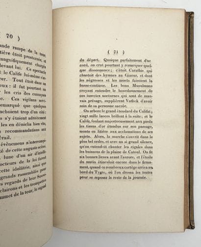 BECKFORD (William). VATHEK. Londres, Clarke,...