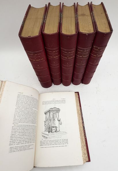 VIOLLET-LE-DUC (Eugène). DICTIONNAIRE RAISONNÉ...