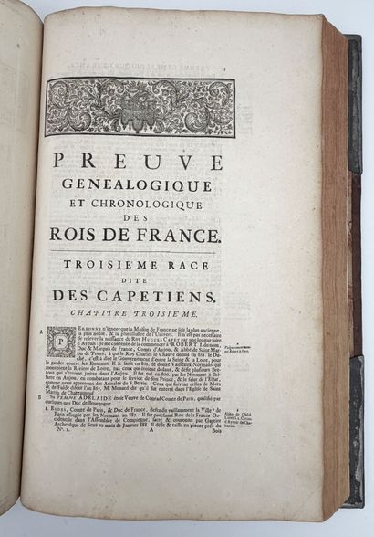 [GÉNÉALOGIE]. LIMIERS (H. P. de). ANNALES...