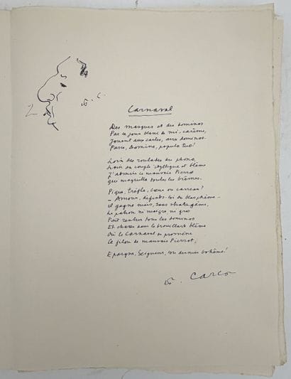 [BARRAUD]. CARCO (Francis). LA BOHÈME ET...