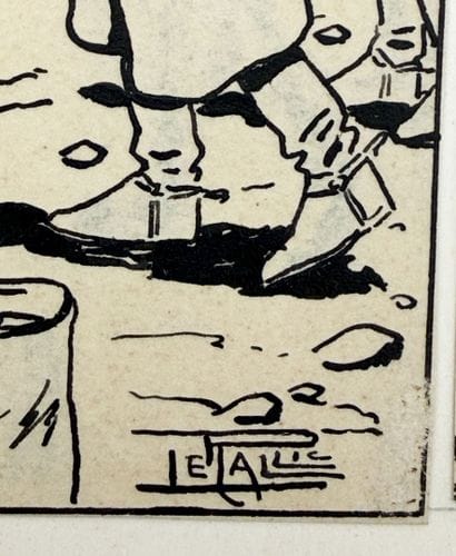 [BANDE-DESSINÉE]. LE RALLIC (Étienne). ENSEMBLE...