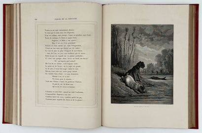 [DORÉ]. LA FONTAINE (J. de). FABLES DE LA...