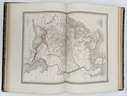 MALTE-BRUN. GÉOGRAPHIE UNIVERSELLE + ATLAS...