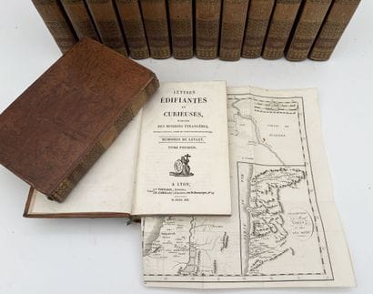 [VOYAGES]. LETTRES ÉDIFIANTES ET CURIEUSES,...