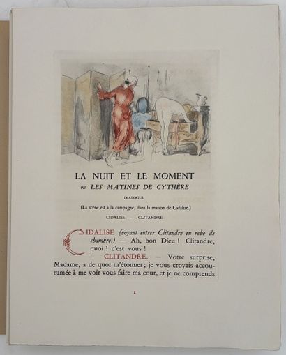 [ICART]. CRÉBILLON. LA NUIT ET LE MOMENT....