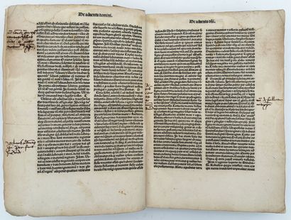 [INCUNABLE]. VORAGINE (Jacques de). LEGENDA...