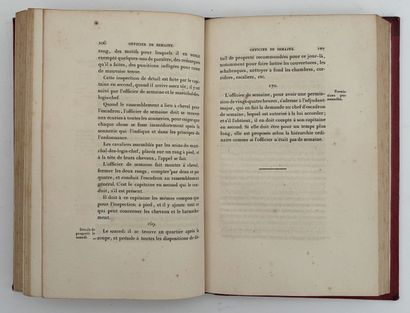 [MILITARIA - CAVALERIE]. LA PORTERIE (François...