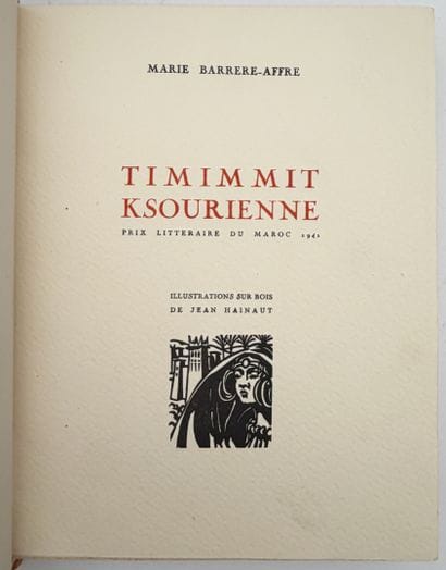 [CHIMOT]. MARGUERITTE (V.). LA GARÇONNE....