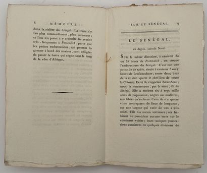 [VOYAGES]. PELLETAN (Jean-Gabriel). MÉMOIRE...