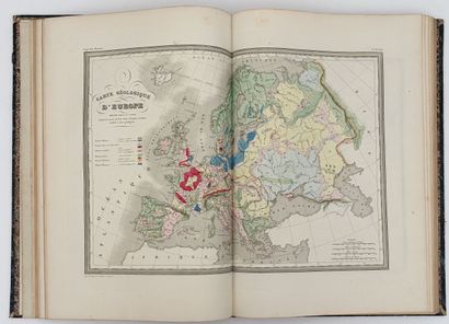 MALTE-BRUN. GÉOGRAPHIE UNIVERSELLE + ATLAS...