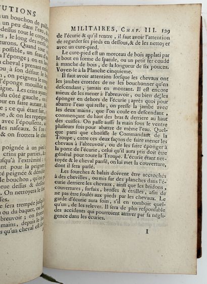 [MILITARIA - CAVALERIE]. LA PORTERIE (François...