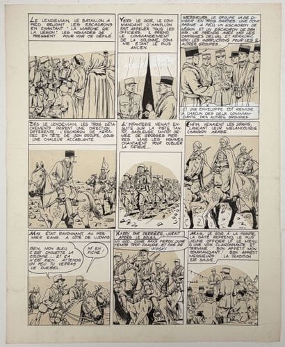 [BANDE-DESSINÉE]. LE RALLIC (Étienne). ENSEMBLE...