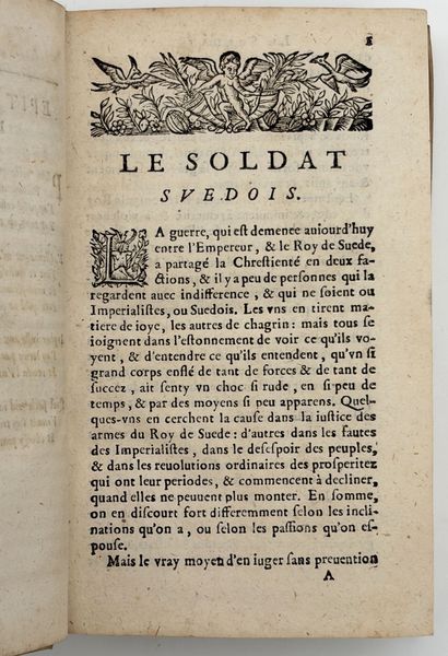 [SPANHEIM (Frédéric)]. LE SOLDAT SUEDOIS....