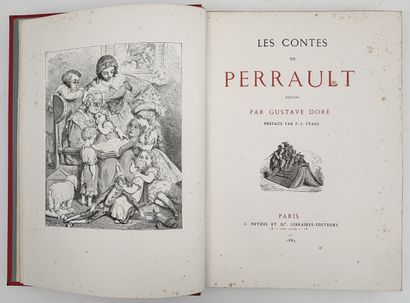 [DORÉ]. PERRAULT (Ch.). LES CONTES. P., Hetzel,...