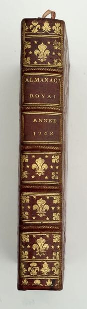 [RELIURE ARMORIÉE]. ALMANACH ROYAL, année...