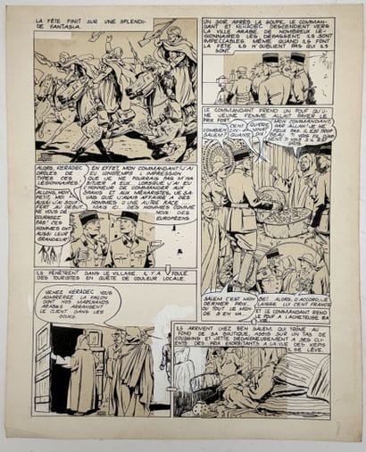 [BANDE-DESSINÉE]. LE RALLIC (Étienne). ENSEMBLE...