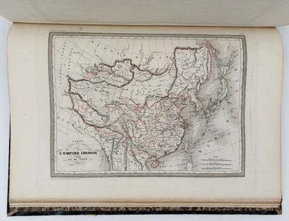 MALTE-BRUN. GÉOGRAPHIE UNIVERSELLE + ATLAS...
