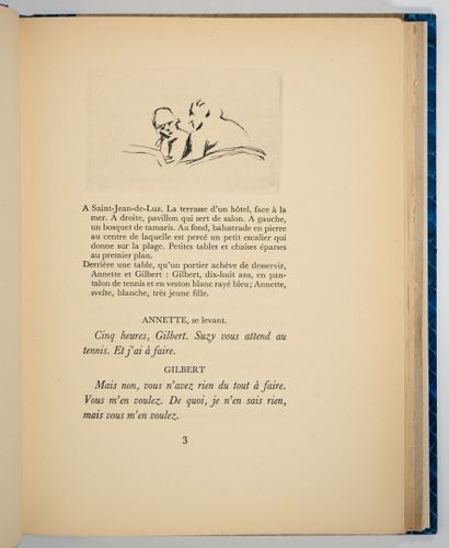 MARX (Claude-Roger). SIMILI. Trois actes....