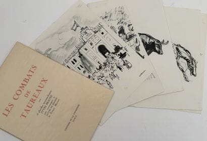 [BRAYER - TAUROMACHIE]. MÉRIMÉE (P.). LETTRE...