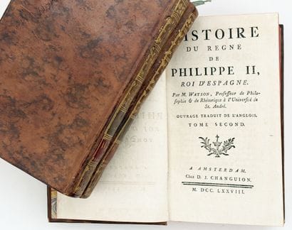 WATSON (Robert). HISTOIRE DU RÈGNE DE PHILIPPE...