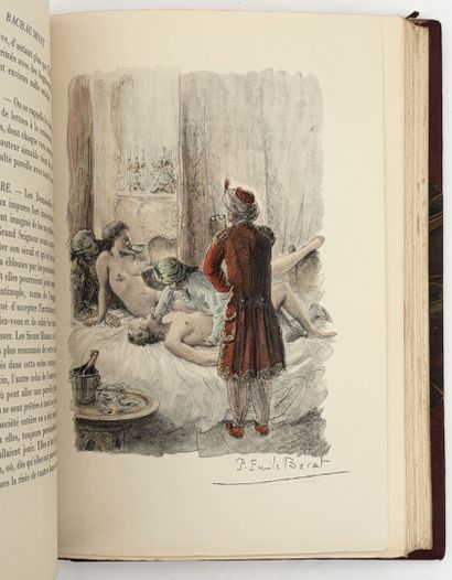 [BÉCAT]. NERCIAT (A. de). LE DOCTORAT IMPROMPTU....