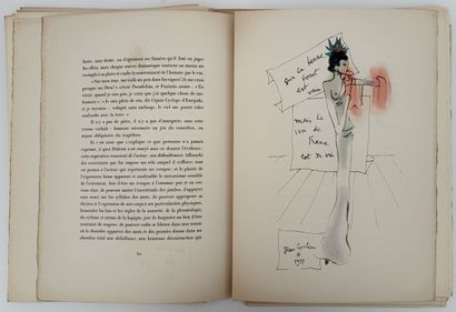 VINS, FLEURS ET FLAMMES. P., Klein, [1952]....