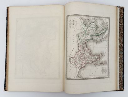MALTE-BRUN. GÉOGRAPHIE UNIVERSELLE + ATLAS...