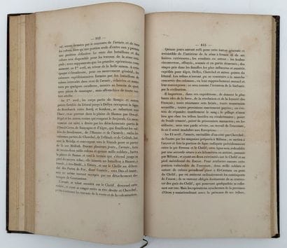 [ALGÉRIE]. LAMARQUE (Léo). DE LA CONQUÊTE...
