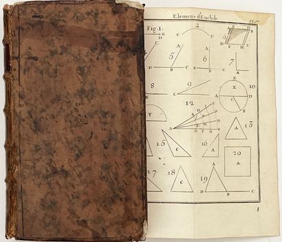 [MATHÉMATIQUES]. AUDIERNE. LES ÉLÉMENS D'EUCLIDE...