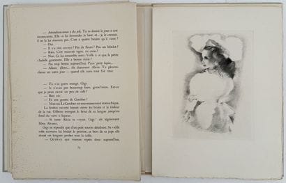 COLETTE. ENSEMBLE DE 3 OUVRAGES ILLUSTRÉS:...