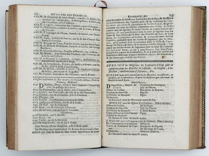 [RELIURE ARMORIÉE]. ALMANACH ROYAL, année...