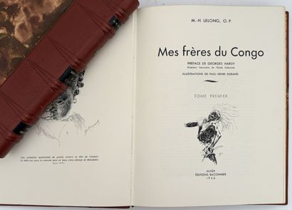 LELONG (M.-H.). MES FRÈRES DU CONGO. Préface...