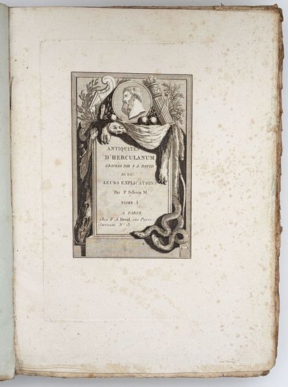 [HERCULANUM]. MARÉCHAL (P. Sylvain). ANTIQUITÉS...