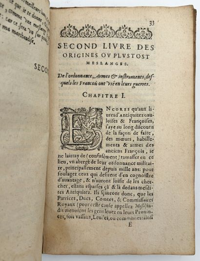 [GÉNÉALOGIE]. FAUCHET (Claude). ORIGINE DES...