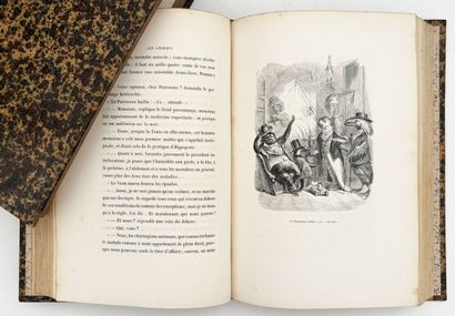 [GRANDVILLE (J. J.)]. LES MÉTAMORPHOSES DU...