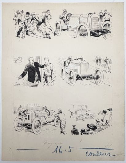 [BANDE-DESSINÉE]. GIFFEY (René). ENSEMBLE...