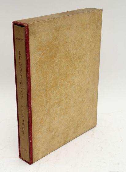 [BÉCAT]. NERCIAT (A. de). LE DOCTORAT IMPROMPTU....