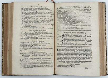 [RELIURE ARMORIÉE]. ALMANACH ROYAL, année...