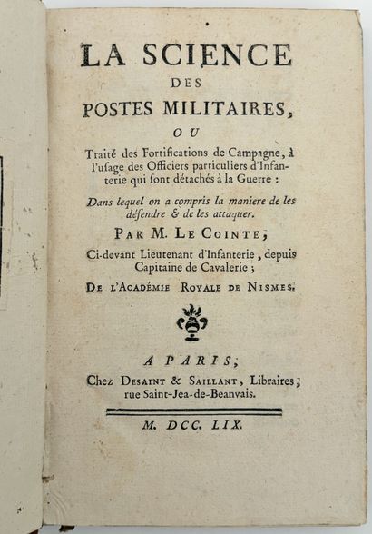 [MILITARIA - INFANTERIE]. LATTRÉ (Jean)....