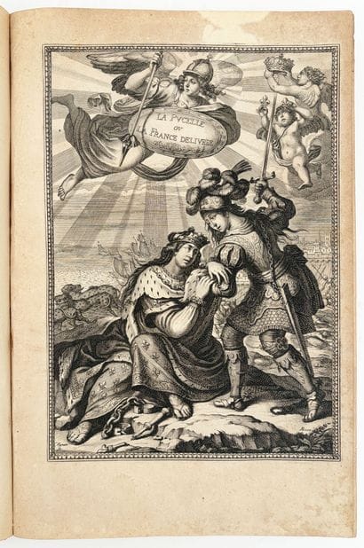 CHAPELAIN (Jean). LA PUCELLE OU LA FRANCE...