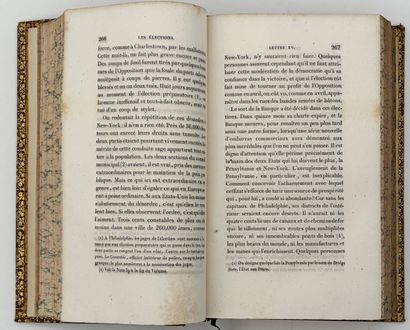 [VOYAGES]. CHEVALIER (Michel). LETTRES SUR...
