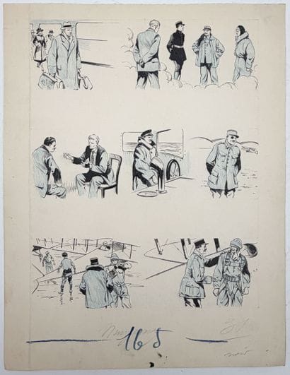 [BANDE-DESSINÉE]. GIFFEY (René). ENSEMBLE...