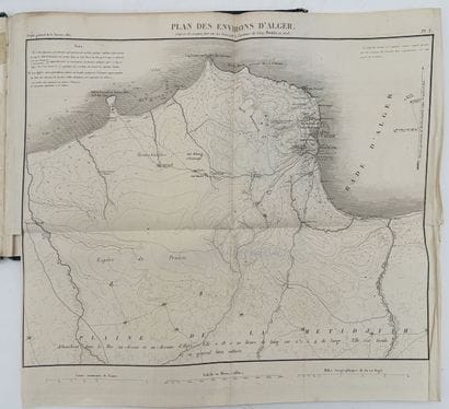 [ALGÉRIE]. [BOUTIN (Vincent-Yves)]. APERÇU...