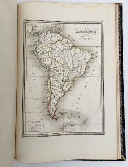 MALTE-BRUN. GÉOGRAPHIE UNIVERSELLE + ATLAS...