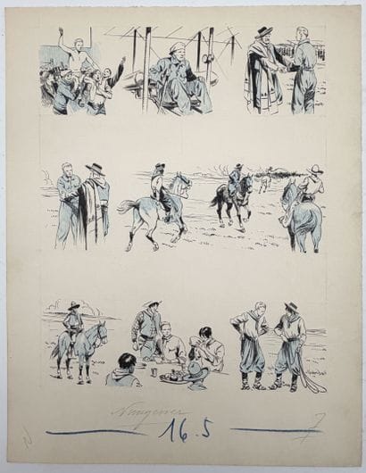 [BANDE-DESSINÉE]. GIFFEY (René). ENSEMBLE...