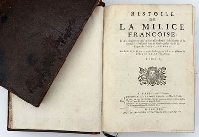 [MILITARIA]. DANIEL (Gabriel). HISTOIRE DE...