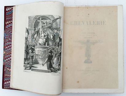 [GÉNÉALOGIE]. GAUTIER (Léon). LA CHEVALERIE....