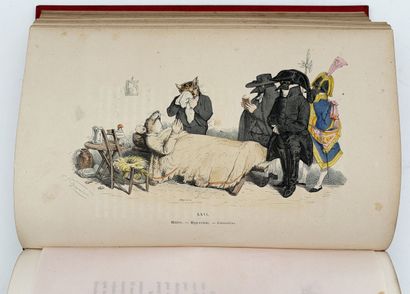 [GRANDVILLE (J. J.)]. LES MÉTAMORPHOSES DU...