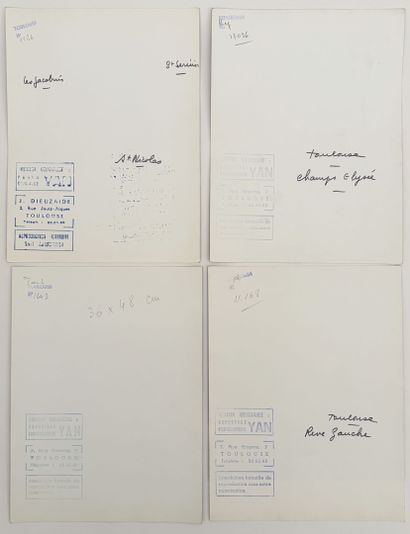 DIEUZAIDE (Jean, dit Yan, 1921-2003). 25...