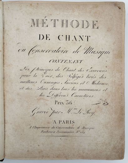 [MUSIQUE]. [MENGOZZI (Bernardo)]. MÉTHODE...